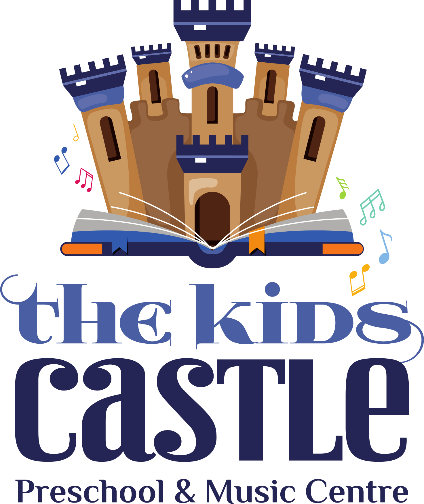 The Kids Castle Preschool and Music Centre logo